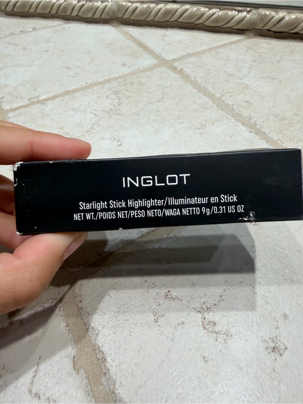 INGLOT Stargazing 203 Highlighter Stick - Black Packaging